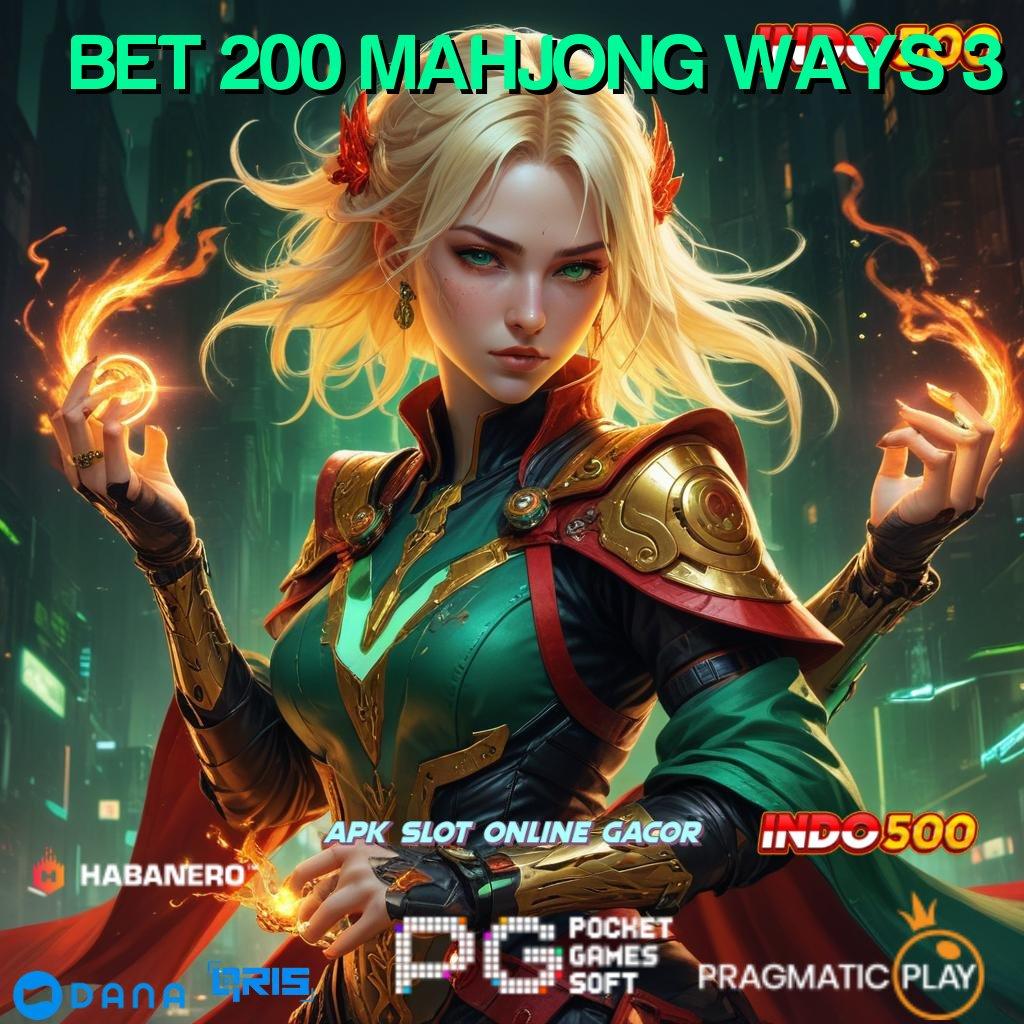 BET 200 MAHJONG WAYS 3 : Rolet Nasib Penerima Uang