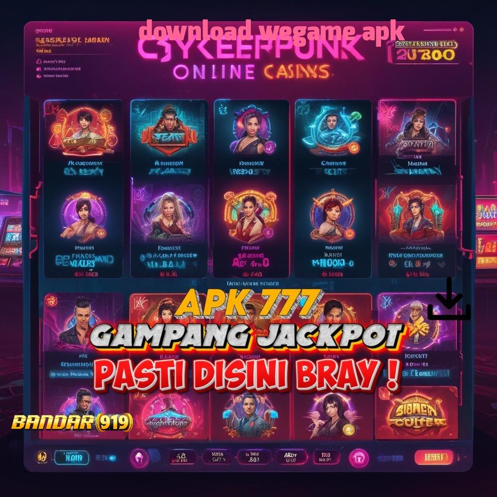 DOWNLOAD WEGAME APK ➤ Tanpa Kalah Pp Dalam Keberuntungan