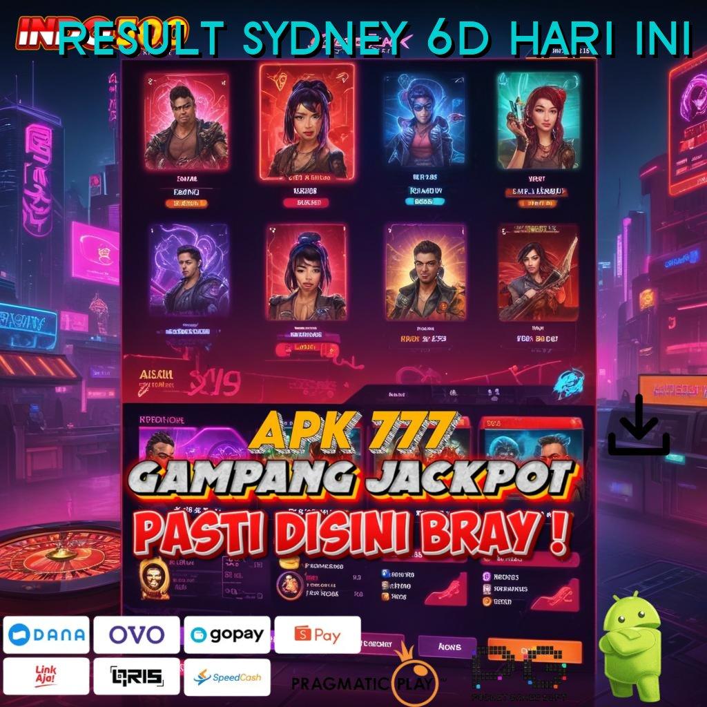 RESULT SYDNEY 6D HARI INI android APK 5.0 (login) versi terbaru, unduh gratis