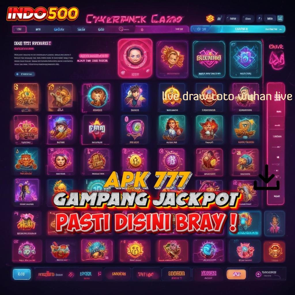 LIVE DRAW TOTO WUHAN LIVE 🎮 situs slot modal receh untung gede