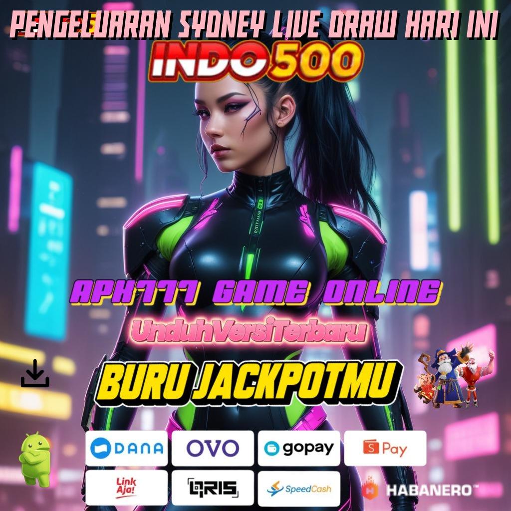 PENGELUARAN SYDNEY LIVE DRAW HARI INI ⚌ deposit langsung wd 25000