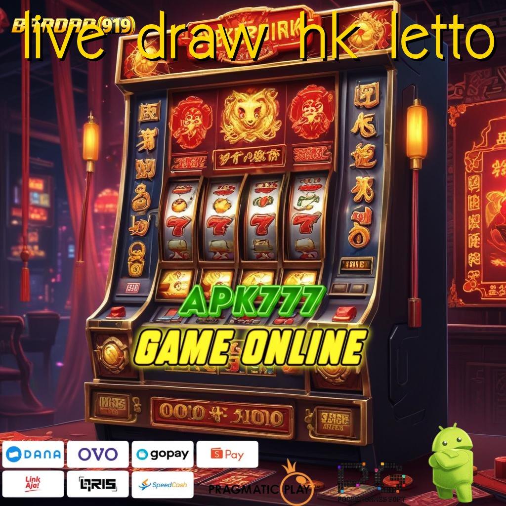 LIVE DRAW HK LETTO | sumber baru modal minim langsung untung instan