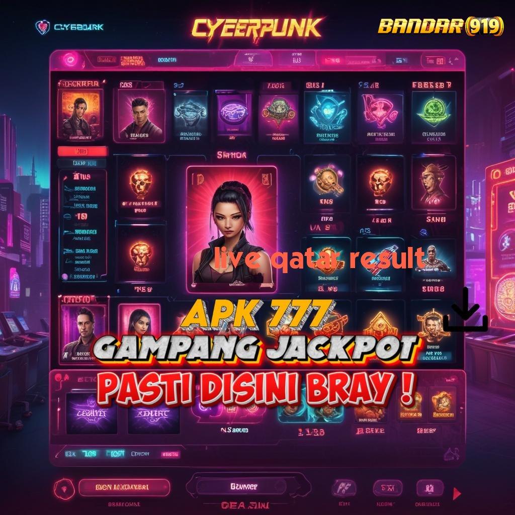 LIVE QATAR RESULT ⚡ arena kompetisi mesin jackpot sultan nyata