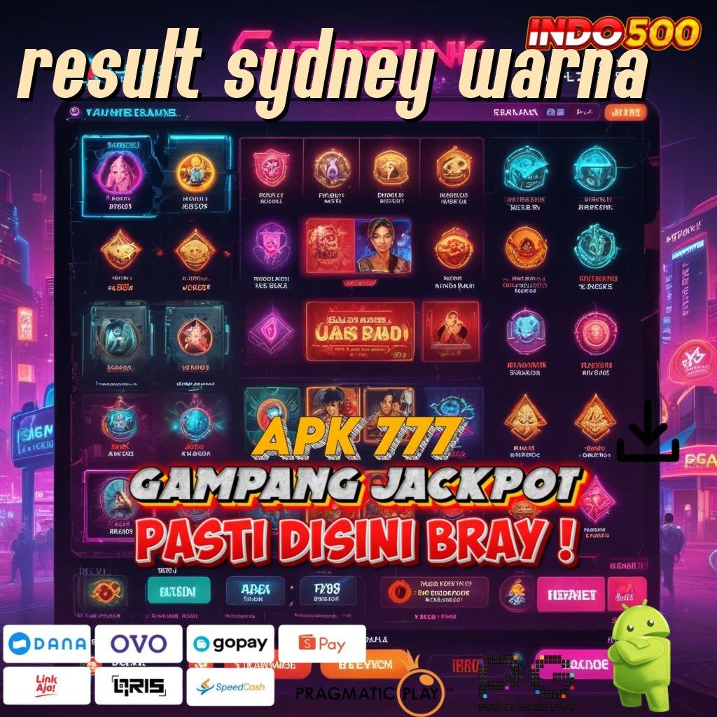 RESULT SYDNEY WARNA Platform Terjamin Pemula Bonus 100 IP Gratis