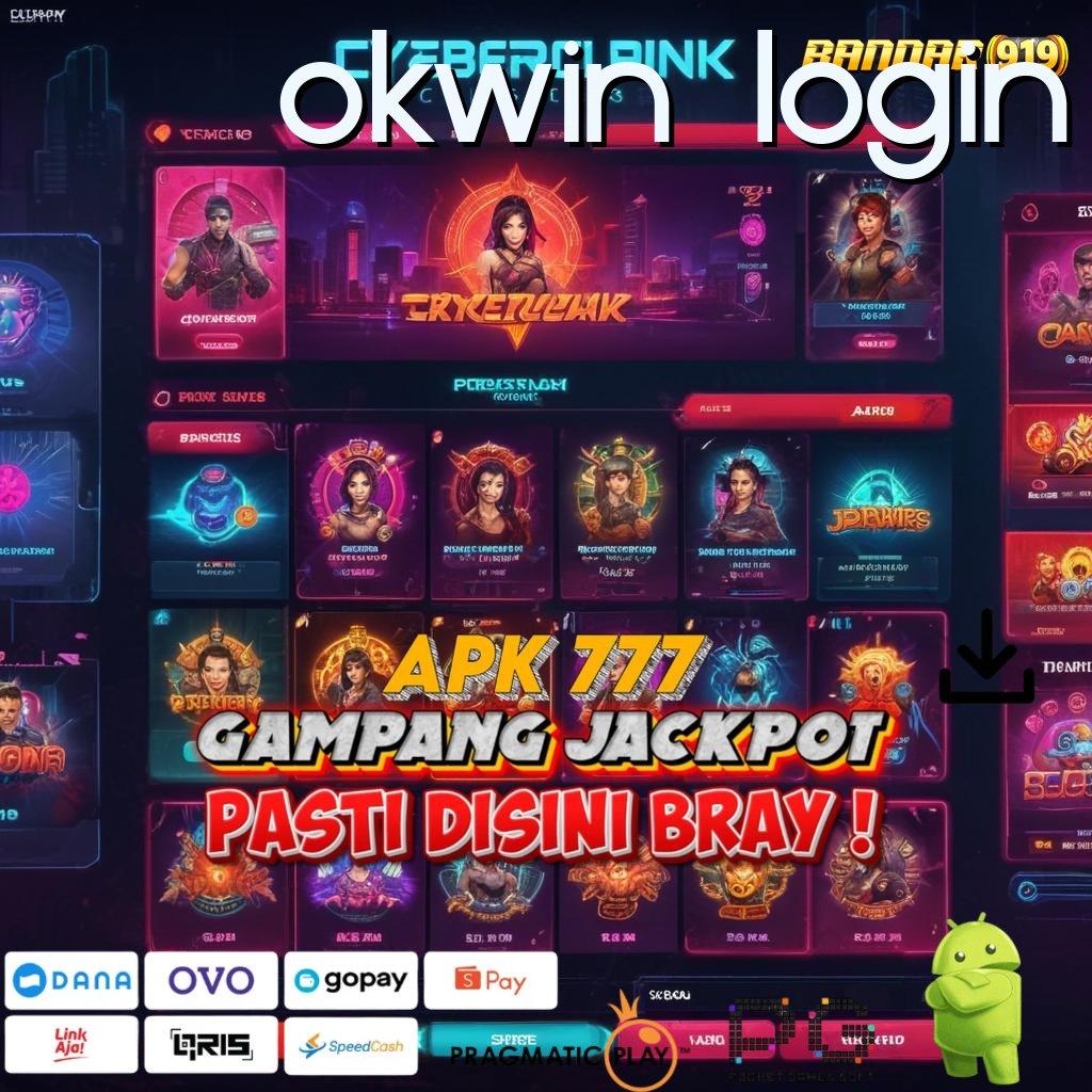 OKWIN LOGIN @ berhasil tepat guna tertentu sederhana qr code