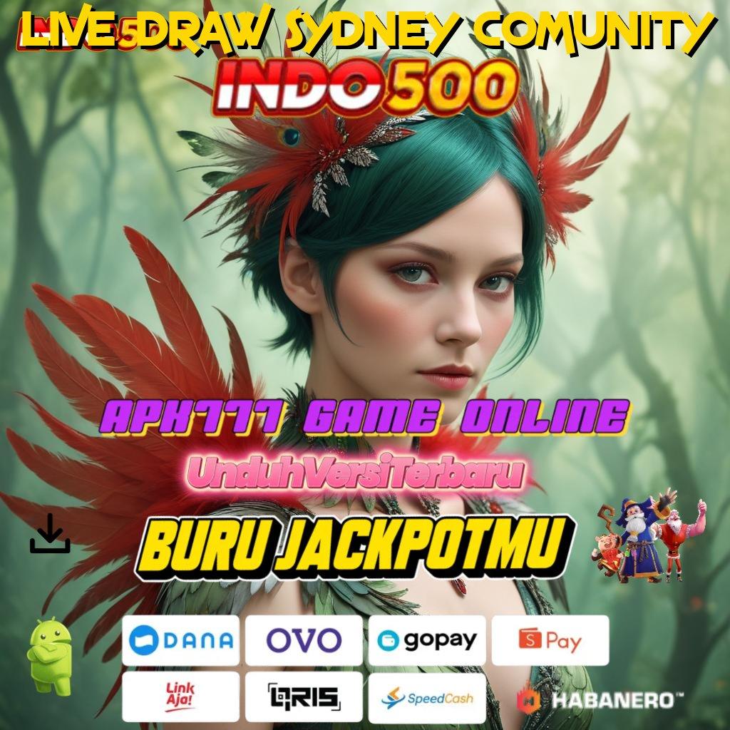 LIVE DRAW SYDNEY COMUNITY 👉 Deposit Shopeepay 15rb Pola Mutakhir