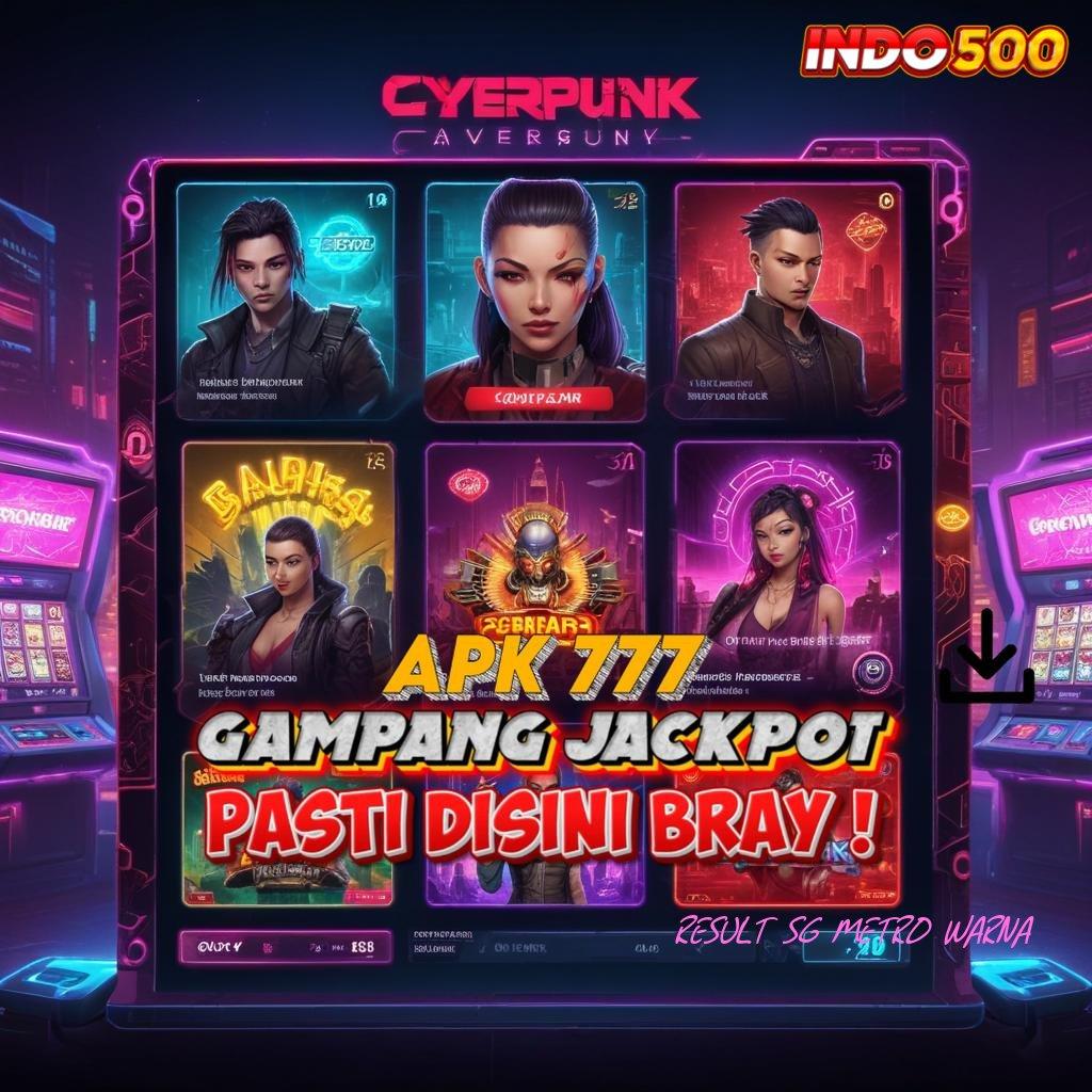 RESULT SG METRO WARNA Jackpot Spektakuler di Slot Gacor Server Belanda