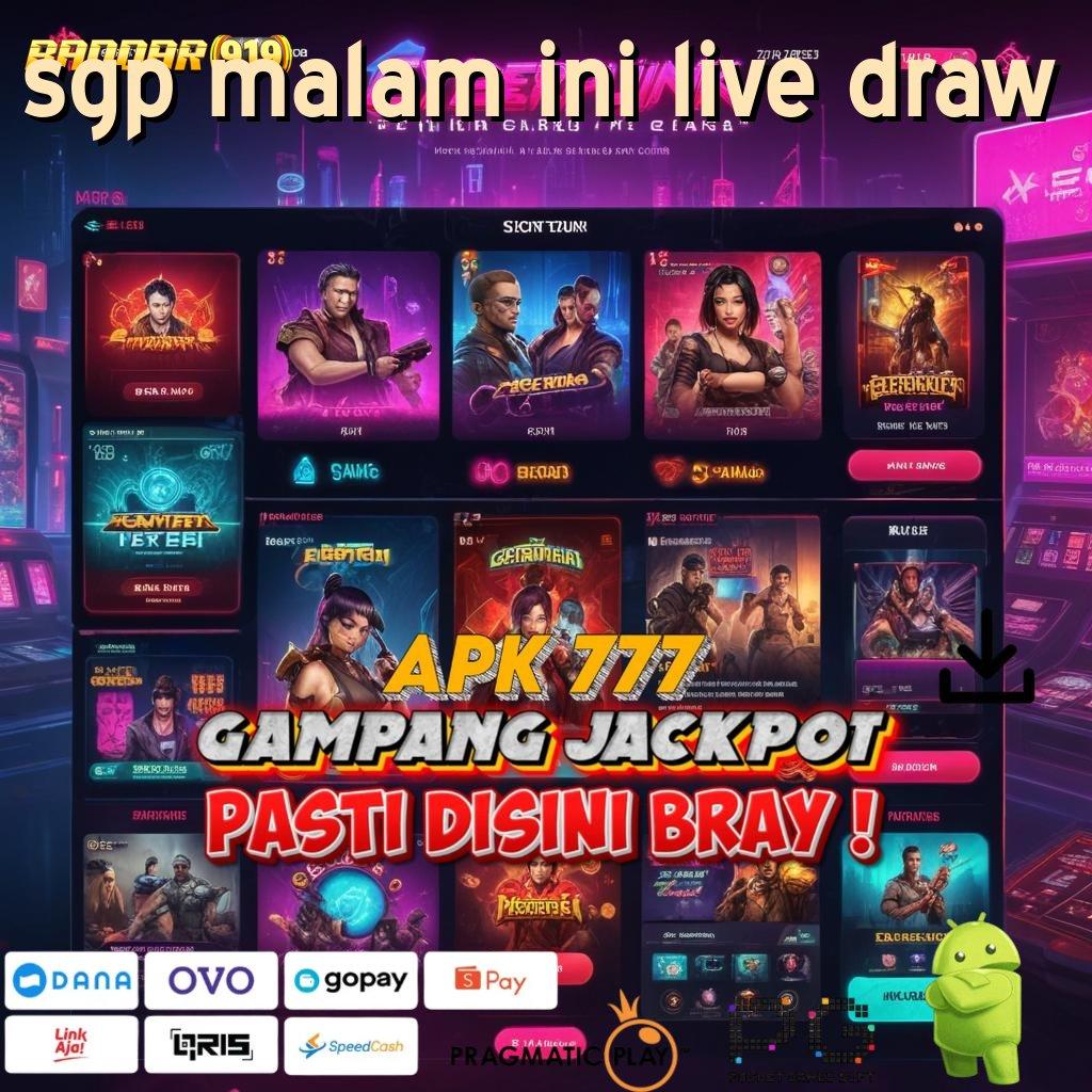 SGP MALAM INI LIVE DRAW , Slot Sultan dengan Arsitektur Digital yang Stabil