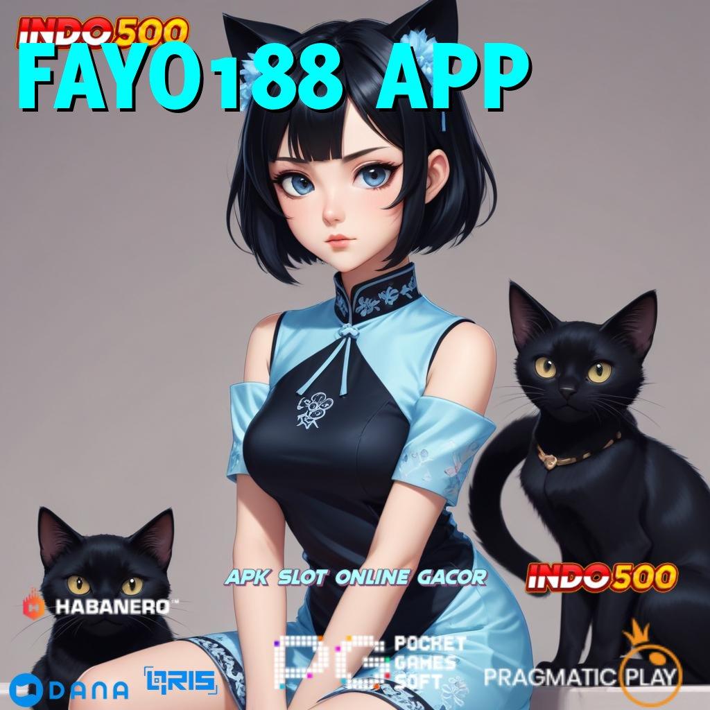 FAYO188 APP , Paling Menang Gacor Slot Apk Transfer Lewat Dana akun segar yang menjanjikan