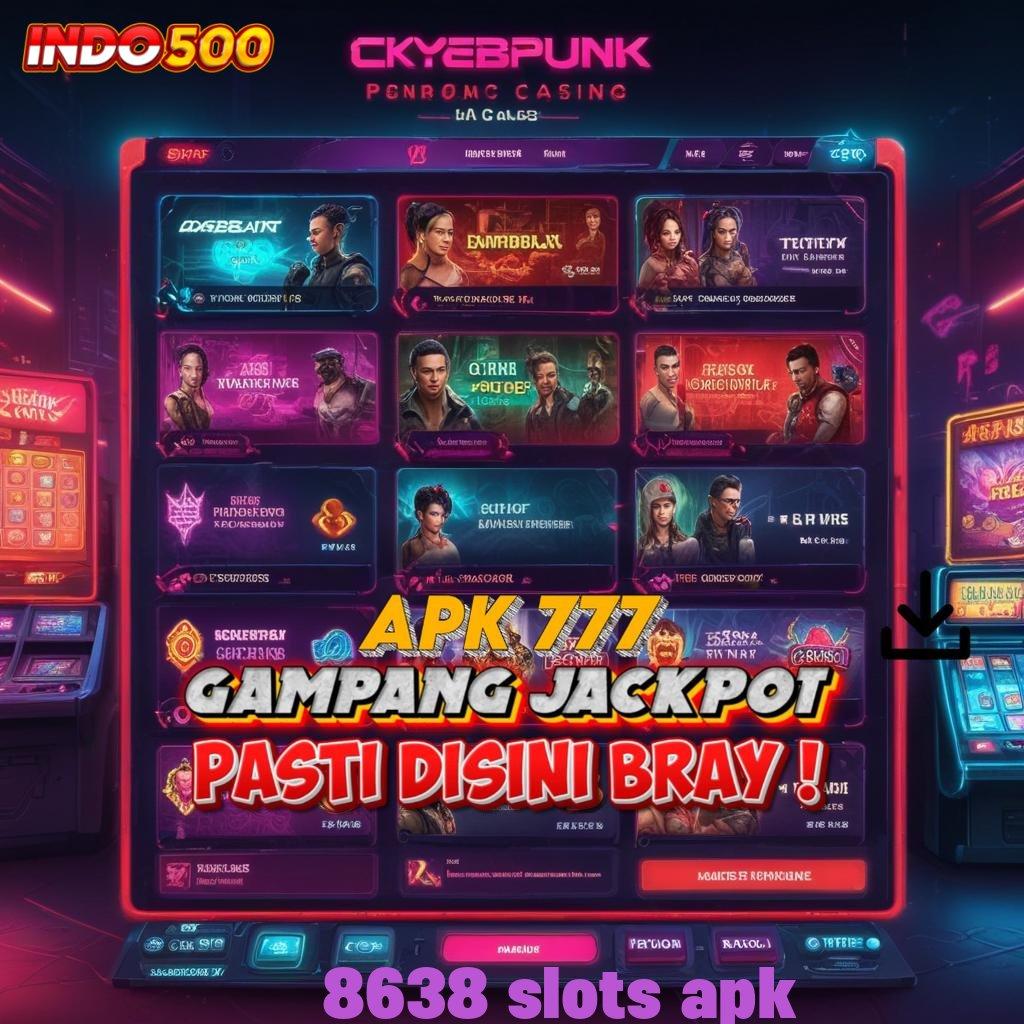 8638 SLOTS APK Duga Kode Free Spin Gratis