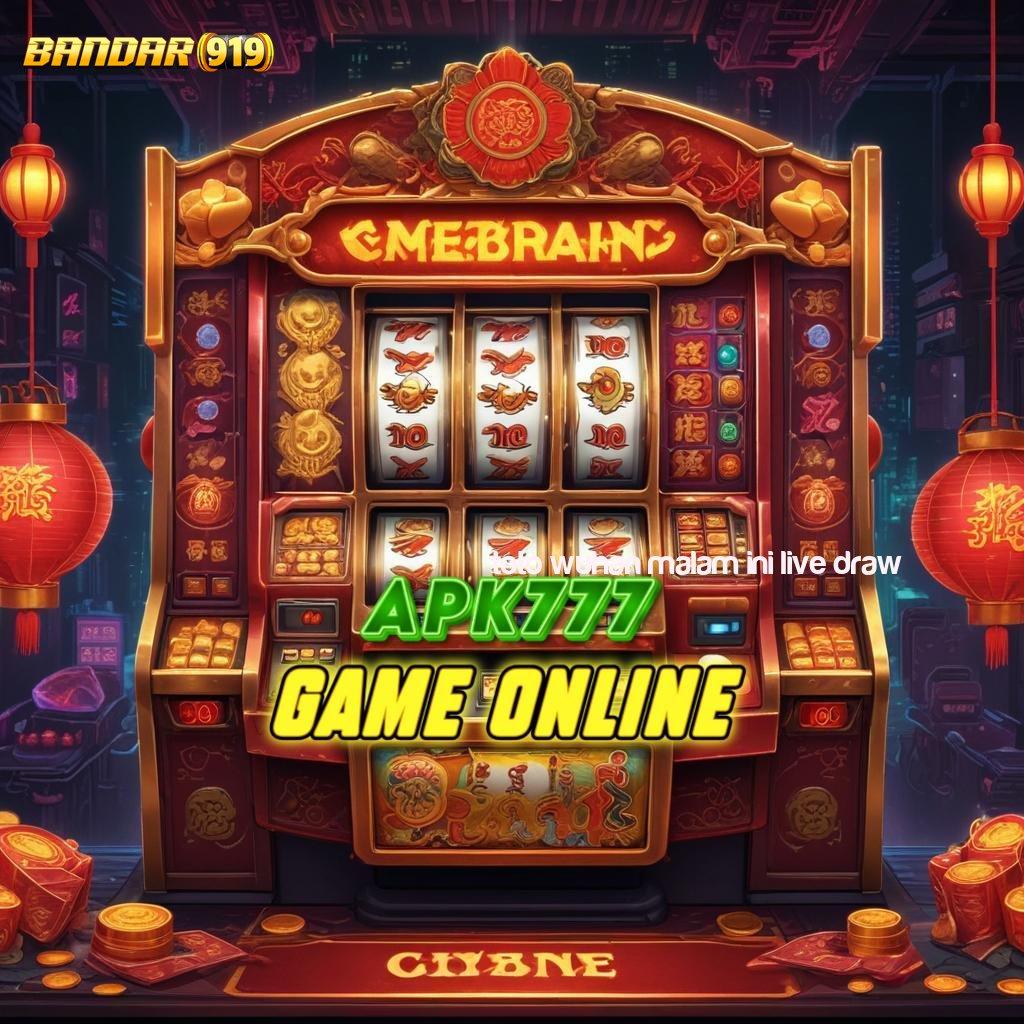 TOTO WUHAN MALAM INI LIVE DRAW 🔎 Gabungkan Pesan Cepat Sekarang Juga