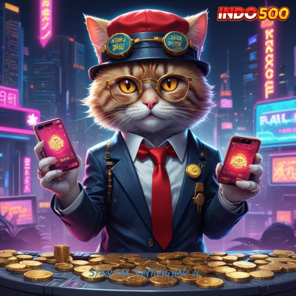 SYAIR PAK TUNTUNG HARI INI ⇏ tampilan baru dengan fitur jackpot menarik