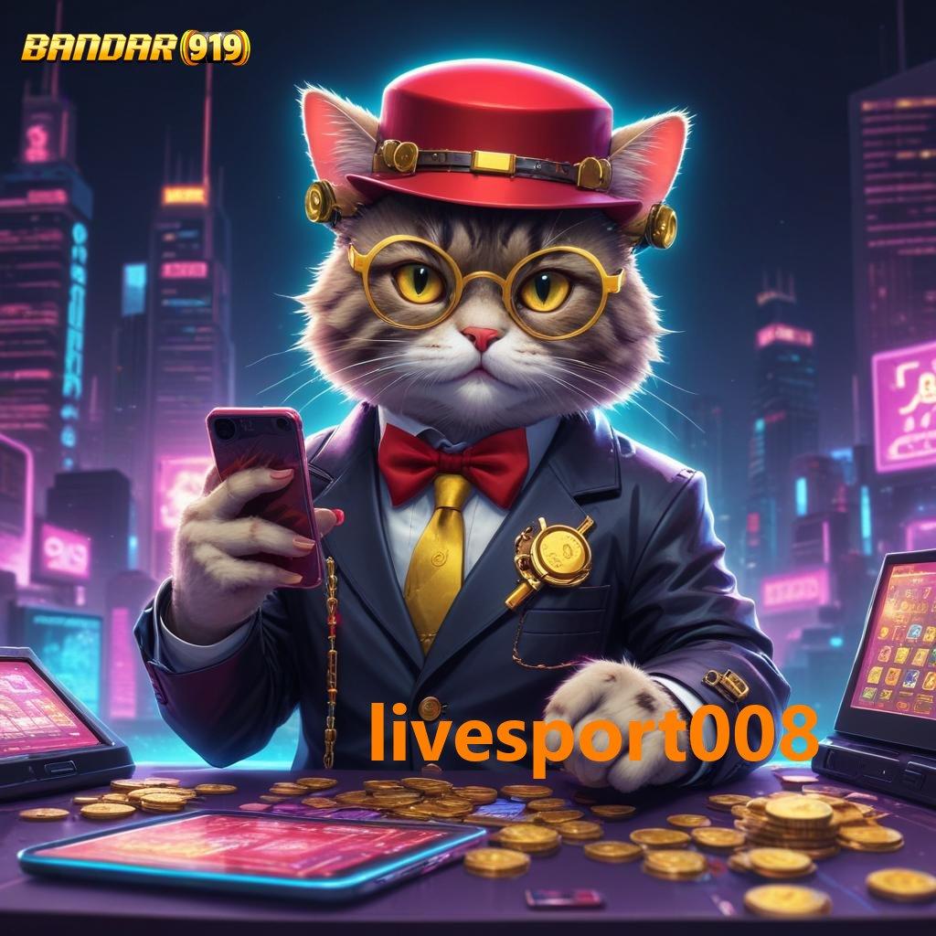 LIVESPORT008 ✅ Penghubung Virtual Mesin Jackpot Tiada Hambatan