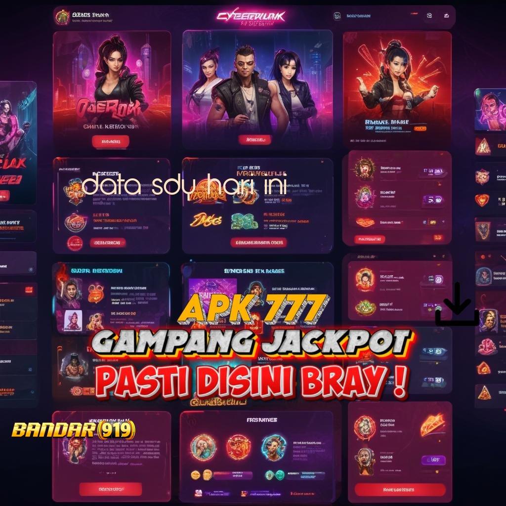 DATA SDY HARI INI 🚀 Cermatilah Bonus Gacor dengan Scatter Langsung